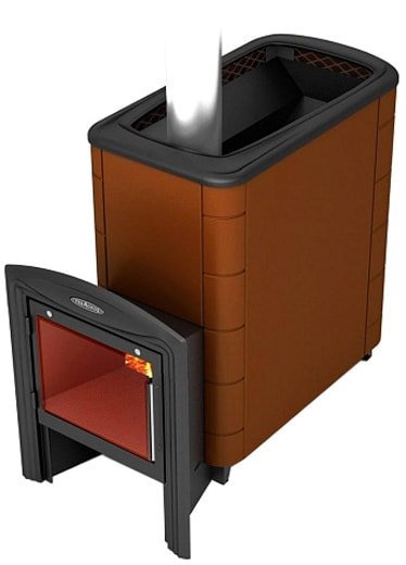 

Банная печь Термофор Тунгуска XXL 2013 Inox Витра (терракота)