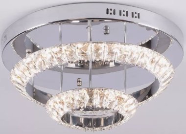 

Припотолочная люстра SmartBuy Crystal 6167 sbl-cr-38w-6167dim