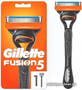 Бритвенный станок Gillette Fusion5 1 сменная кассета 7702018951376