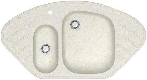 

Кухонная мойка Berge BR-9550 (белый матовый)