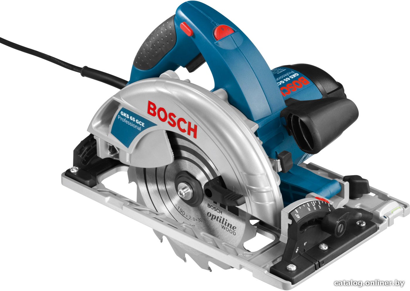 Дисковая (циркулярная) пила Bosch GKS 65 GCE Professional (0601668901)