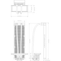 Система жидкостного охлаждения для процессора Thermalright Trofeo Vision 360 ARGB (белый)