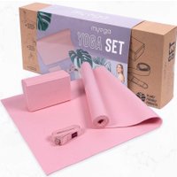 Набор для йоги MYGA Yoga Starter Set (розовый)