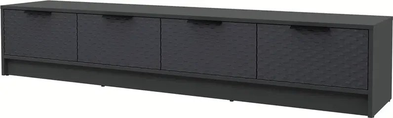 Тумба Интерлиния ТВ Концепт КТ-ТВ4-35 Техно (антрацит/пепел)