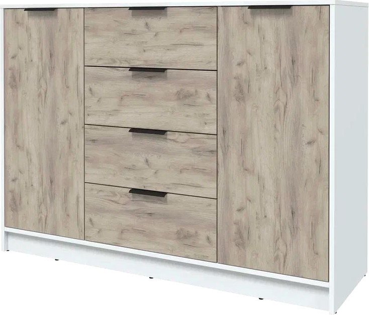 

Тумба Интерлиния Концепт КТ-Т140 (дуб серый/белый платинум)