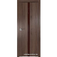 Межкомнатная дверь ProfilDoors 2.04XN L 50x200 (салинас темный, стекло lacobel коричневый лак)