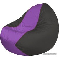 Кресло-мешок Flagman Classic К2.1-226 (серый темный/сиреневый)