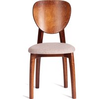 Стул TetChair Diamante мягкое сиденье (коричневый/бежевый)