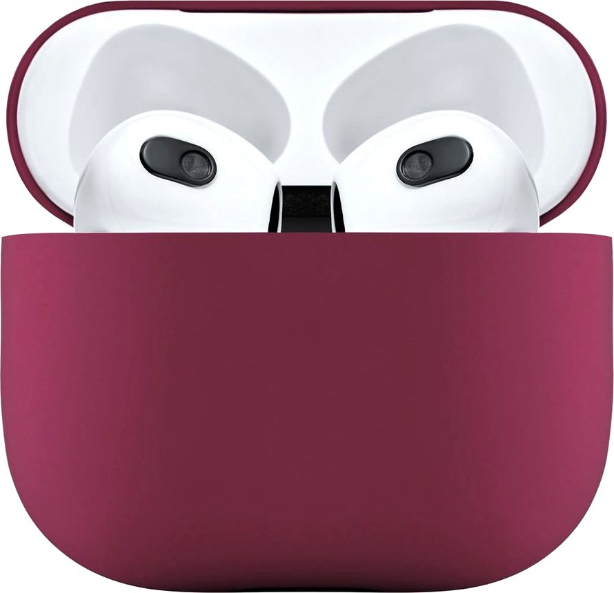 

Чехол uBear Touch Case (для AirPods 3, бордовый)
