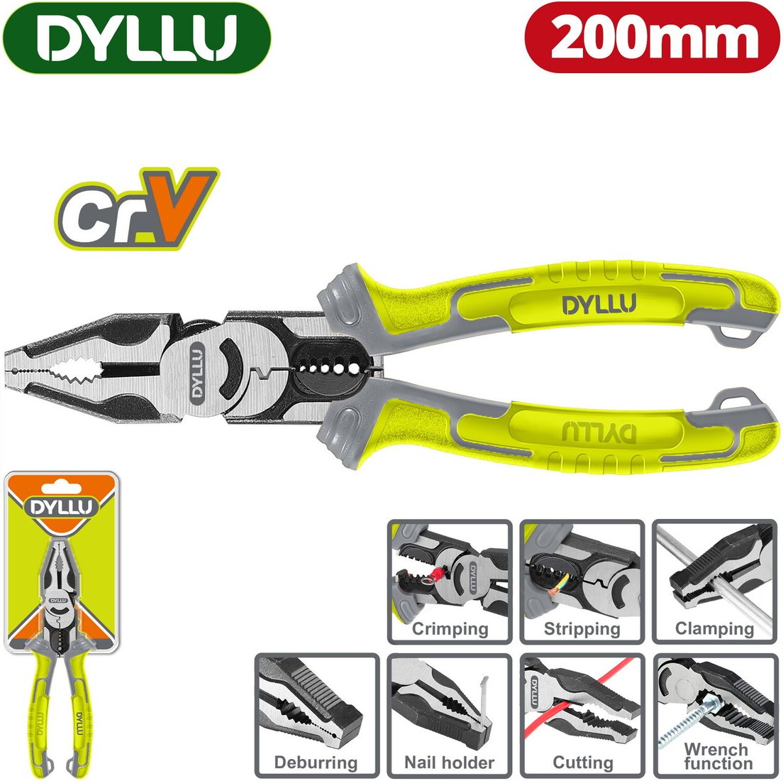 

Плоскогубцы Dyllu DTPL1778