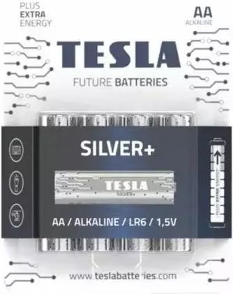 

Батарейка Tesla Batteries Silver+ AA LR06 1.5V 1099137214 4 шт
