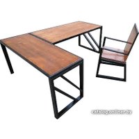 Обеденная группа Грифонсервис Boss СВ1 (черный/орех)