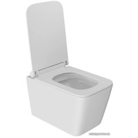 Унитаз подвесной White Wave Leon (белый глянец)