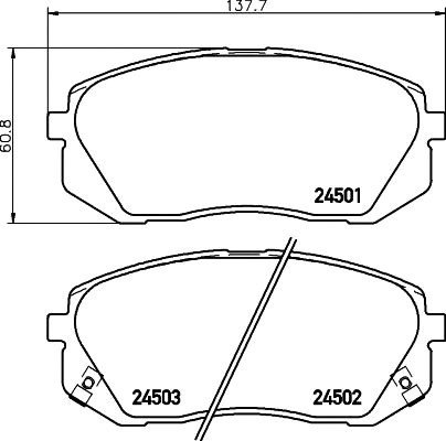 

Textar 2450101