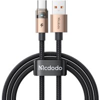 Кабель McDodo CA-6891 USB Type-A - USB Type-C 100W (1.2 м, золотистый)