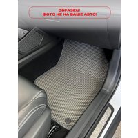 Комплект ковриков для авто Alicosta Geely Monjaro I (suv) 2022 - Н.В. (серый, ромб)