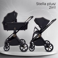 Универсальная коляска Sweet Baby Stella Plus 2в1 (черный)