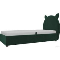 Кровать Mebelico Бриони 820х1880 (велюр, зеленый)