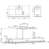 Кухонная вытяжка Korting KHI 9099 ICGN