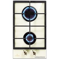 Варочная панель Klarstein Victoria Domino (слоновая кость, газовая)