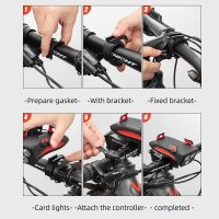 Велосипедный фонарь RockBros P1-1BK