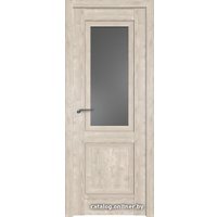 Межкомнатная дверь ProfilDoors 2.88XN L 90x200 (каштан светлый, стекло графит)