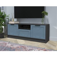 Тумба Интерлиния ТВ Концепт Тренд КТ-ТВ3-50 (антрацит/дуб лазурный)