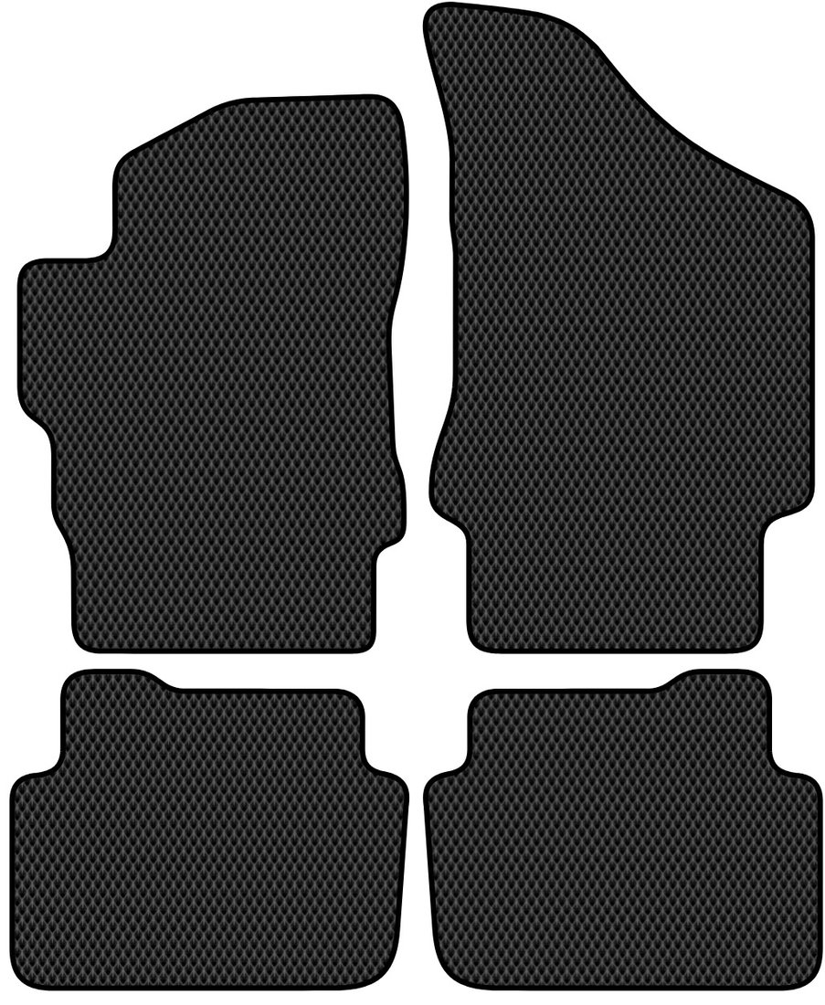 

Комплект ковриков для авто Alicosta Brilliance V5 (suv) 2011 - 2019 (черный, ромб)