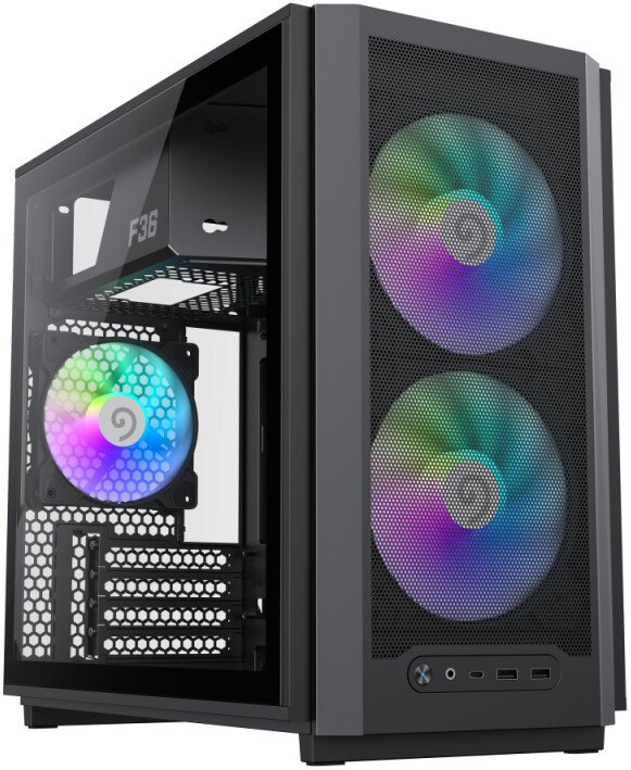 

Корпус GameMax F36 BK (черный)