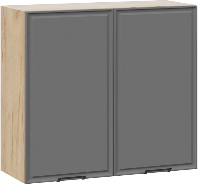 

Шкаф навесной Трия Белладжио 1В8 (дуб крафт золотой/софт графит)