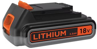 Аккумулятор для инструмента Black & Decker BL2518 (18В/2.5 Ah)