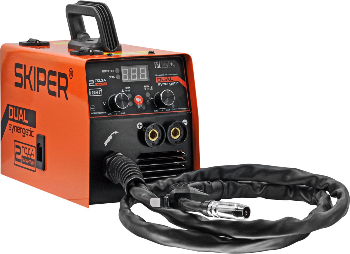 

Сварочный инвертор Skiper FLUX/MMA-210D