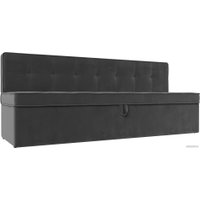 Диван Лига диванов Техас 340 (велюр серый)