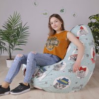 Кресло-мешок Flagman Груша Макси Г2.4-17 Литл Китти А01