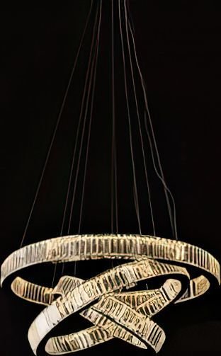 

Подвесная люстра iLedex Woodstock 10920P/3-70W-3000K (8/6/4) GL-CL