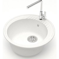 Кухонная мойка MARRBAXX Карельский камень модель 6/G31 F006G031 (белый)