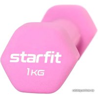 Гантель Starfit DB-201 1 кг (розовый)