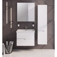  Runo Тумба с умывальником Стокгольм 70 + Como 70 (подвесная)