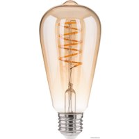 Светодиодная лампочка Elektrostandard Dimmable 5W 2700K E27 ST64 тонированный BLE2746