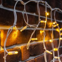 Световой дождь Neon-Night Айскил 255-386 152 LED (теплый белый)