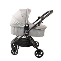Универсальная коляска Panda Baby Supra (2 в 1, черный)