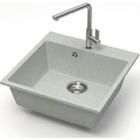 Кухонная мойка MARRBAXX Карельский камень модель 44/Q8 F044Q010 (серый/светло-серый)