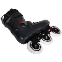 Роликовые коньки Powerslide Zoom Black 100 (р. 45-47, черный)