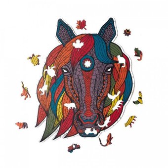 Пазл Wizardi Лошадь тотем