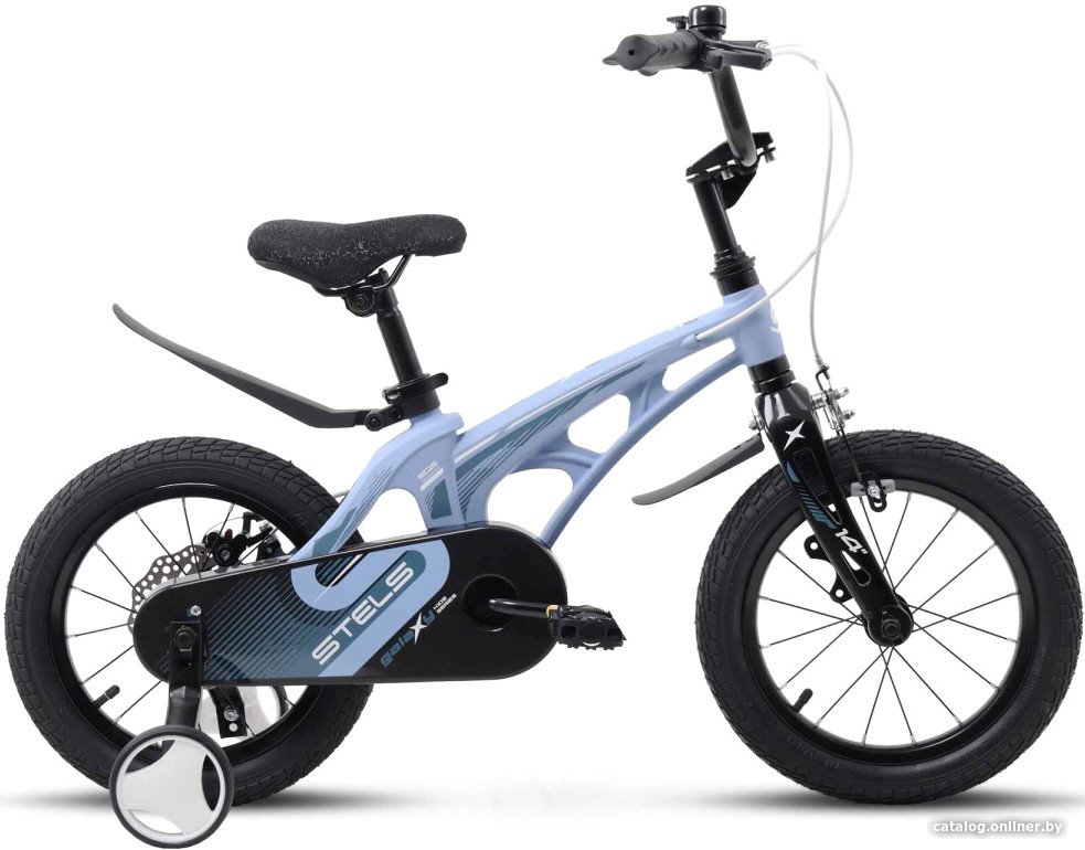 Детский велосипед Stels Galaxy KMD 14 2024 (голубой)