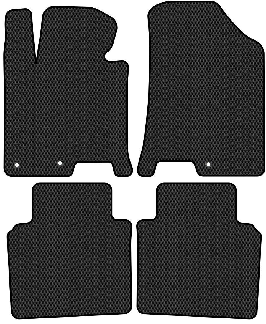 

Комплект ковриков для авто Alicosta Hyundai i40 I (седан / VF) 2011 - 2017 (черный, ромб)