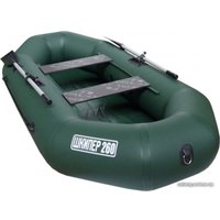 Гребная лодка Тонар Шкипер 260 (зеленый)