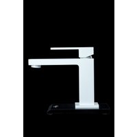 Смеситель Boheme Qubic 471-MW (матовый белый)