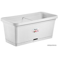 Вазон Stefanplast 75350 80х40 (белый)