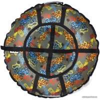 Тюбинг Hubster Люкс Pro S 110 см (граффити)